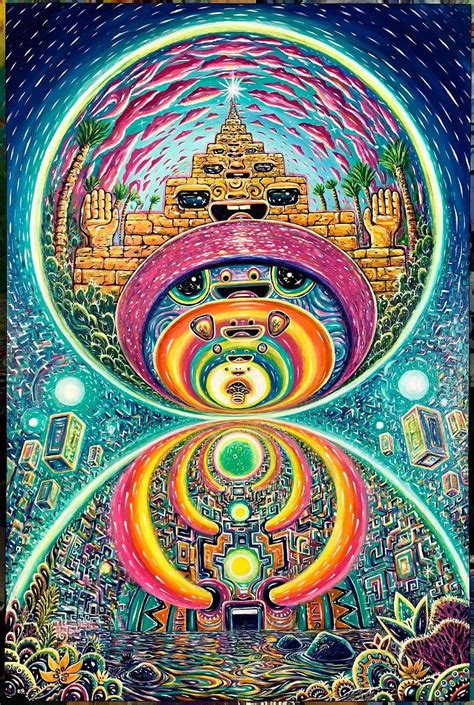 Shifting Dimensions By Chris Sukut Trippy Visuals Psychedelic Artwork