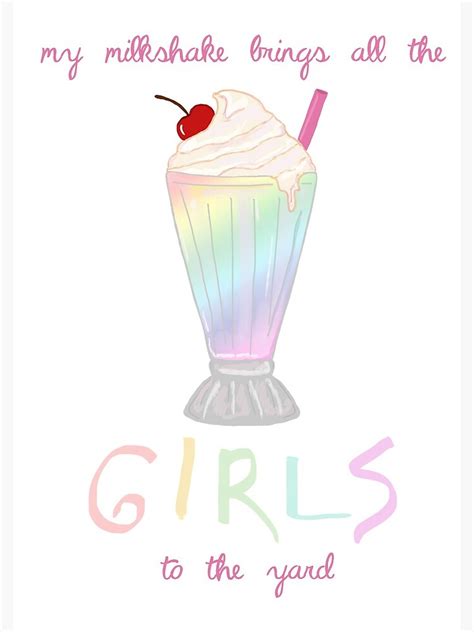 My Milkshake Brings All The Girls To The Yard Spiral Notebook By