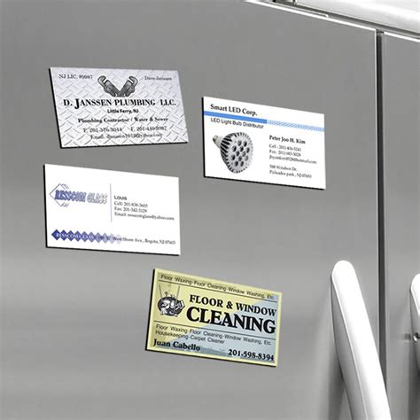 Printable Magnetic Business Cards