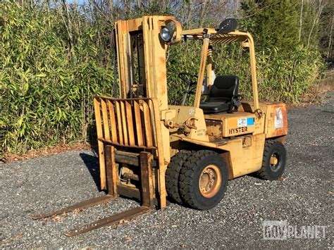Surplus Hyster H60xl Pneumatic Tire Forklift In Southampton New Jersey