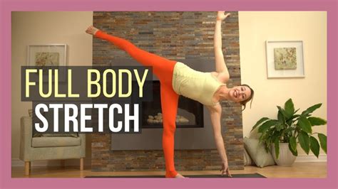 yoga full body stretch slow flow total body flexibility class {30 min} youtube