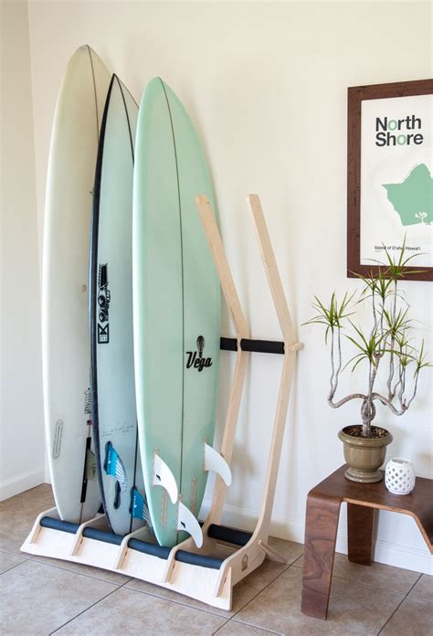 Justsurfrax.com i have a dyi article on my blog where i feature the best dyi surfboard racks guides on the internet! 24 Of the Best Ideas for Diy Surfboard Wall Rack - Home, Family, Style and Art Ideas