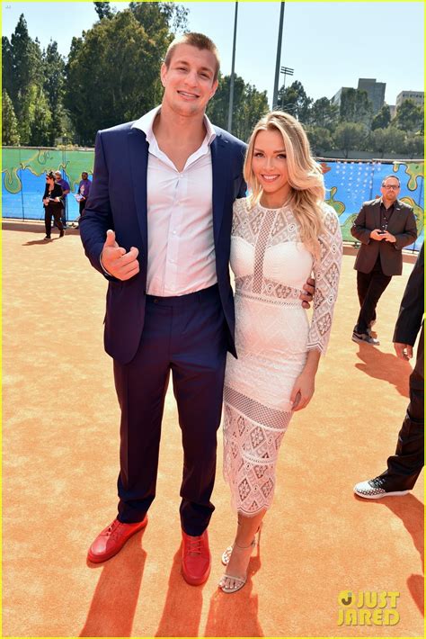 Rob Gronkowski And Girlfriend Camille Kostek Make First Public Appearance