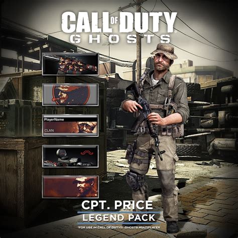 Call Of Duty Ghosts Legend Pack Cpt Price English Ver