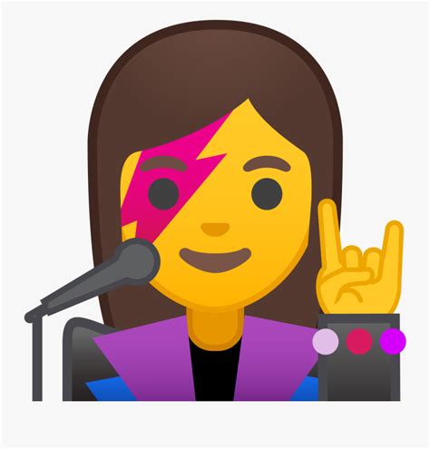 Singer Clipart Woman Singer - Emoji Singer , Free Transparent Clipart ...