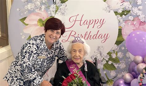 The Palace Group | Palace Resident Celebrates 100th Birthday Milestone