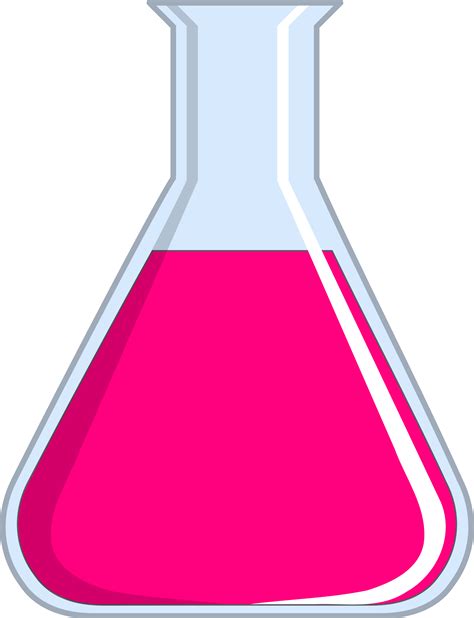 Test Tube Containing Pink Liquid Transparent Png Stickpng