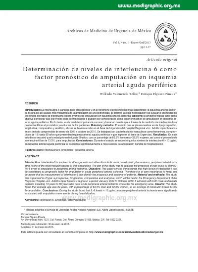 Top PDF Relación entre glucosa sérica y enfermedad arterial periférica en pacientes diabéticos