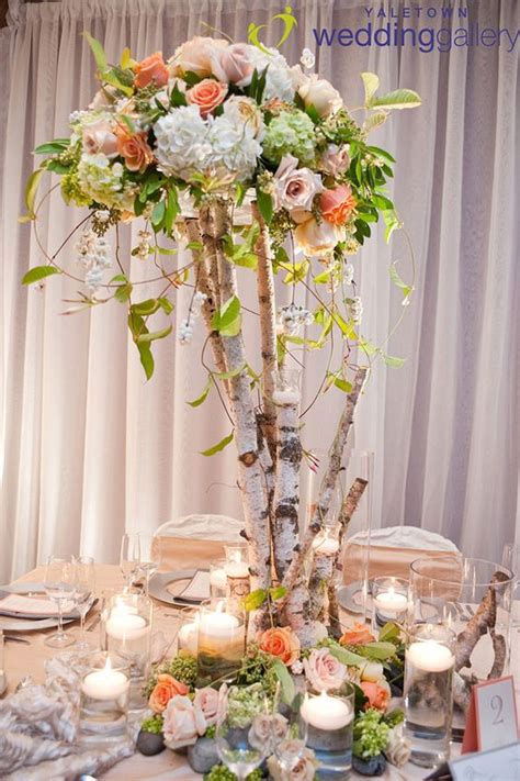26 Ideas To Rock Your Winter Wedding With Birch Centerpieces