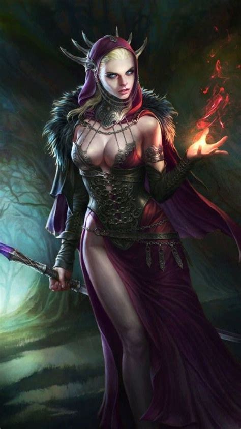 Pin By BadSport On WITCHES Fantasy Witch Fantasy Artist Fantasy