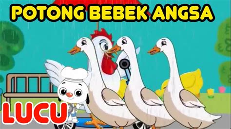Lagu Anak Anakpotong Bebeklagu Anak Populeranimasi Bebek Ayam Youtube