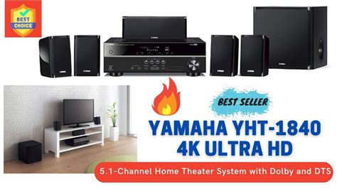 Yamaha Yht 1840 4k Ultra Hd 51 Channel Home Theater System With Dolby