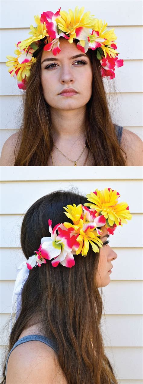 how to make a flower crown pretty flower headbands simple headbands flower crown headband