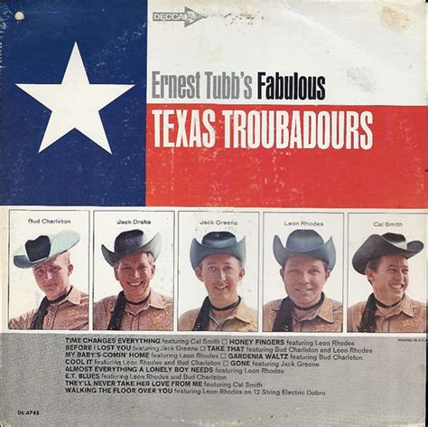 Ernest Tubbs Fabulous Texas Troubadours Ernest Tubbs Fabulous Texas