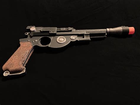 The Mandalorian Blaster Pistol Gun Star Wars Movie Prop Weapon Etsy