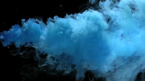 Blue Smoke Wallpaper Png