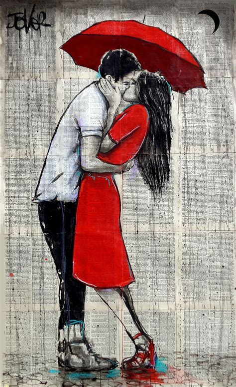 Final Kiss By Loui Jover Paintings For Sale Bluethumb Online Art