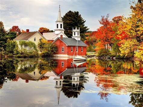 These Are The 10 Happiest States In The Us New England Fall Foliage