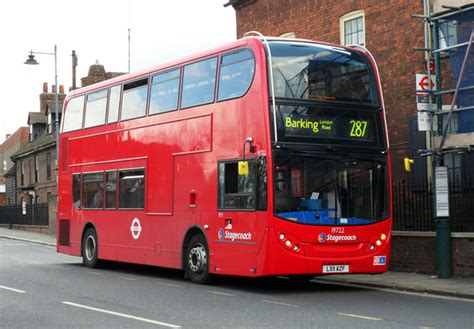 London Bus Routes Route 287 Barking Rainham Abbey Wood Lane