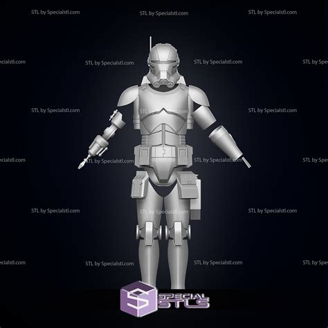 Cosplay Stl Files Bad Batch Echo Armor 3d Print Specialstl