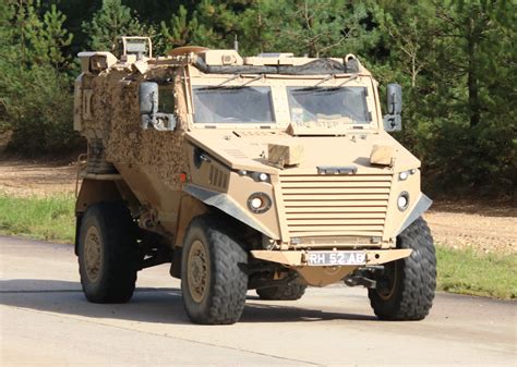 Foxhound Lppv Light Protected Patrol Vehicle British Army Rh52ab