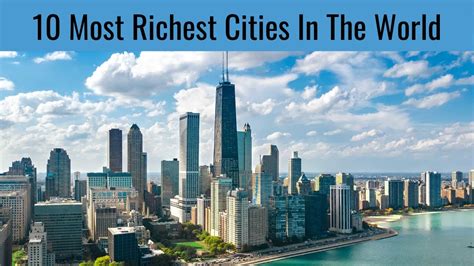 Top 10 Richest Cities In The World Youtube