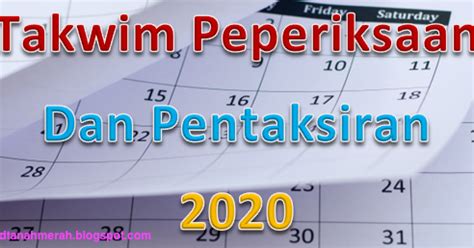 We did not find results for: Penjadualan Semula Peperiksaan Awam Kendalian KPM - PPD ...