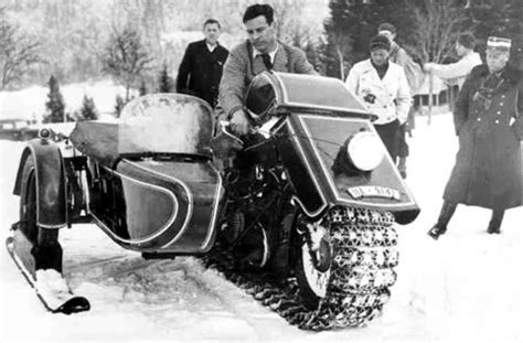 Just A Car Guy The 1936 Bmw Snow Machine Schneekrad For