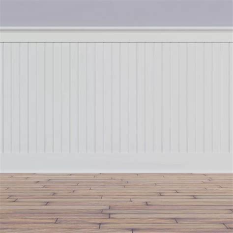 Deluxe White Pvc Wall Paneling In 2020 Beadboard Wainscoting Pvc