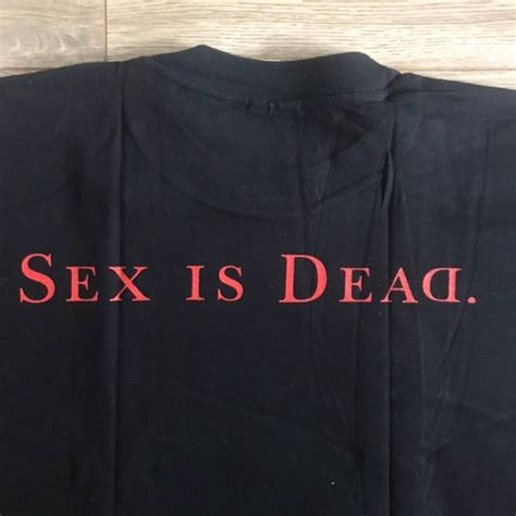 vintage marilyn manson sex is dead winterland t shirt grailed