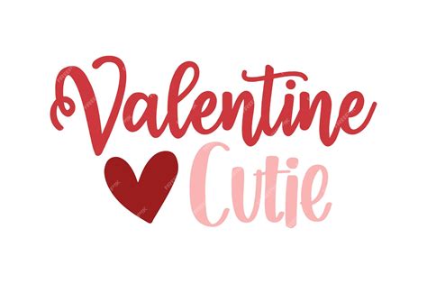 premium vector valentine cutie svg