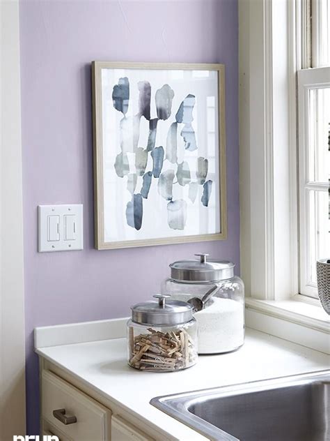 Color Of The Month Fanciful Purple Kitchen Walls