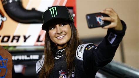 Hailie Deegans Second Nascar Kandn West Win Propels Her Into The