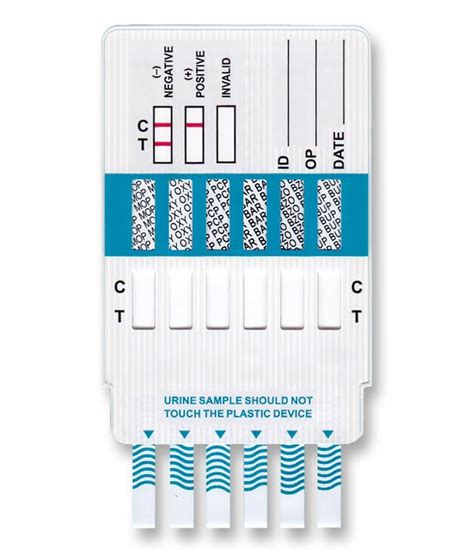 12 Panel Drug Test Doa 1124 011t Multi Drug Test Dips