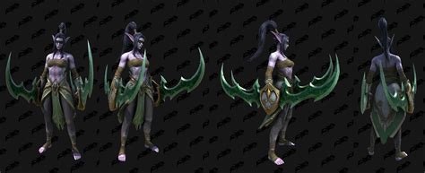 Demon Hunter Hero World Of Warcraft Female Demons Night Elf Demon