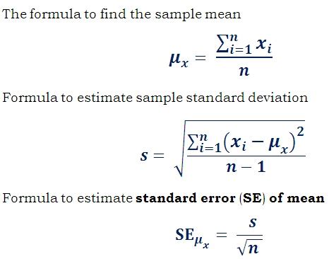 Standard Error (SE) Calculator