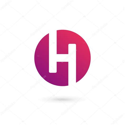 Letra H Icono Del Logotipo Elementos De Plantilla De Diseño 2022