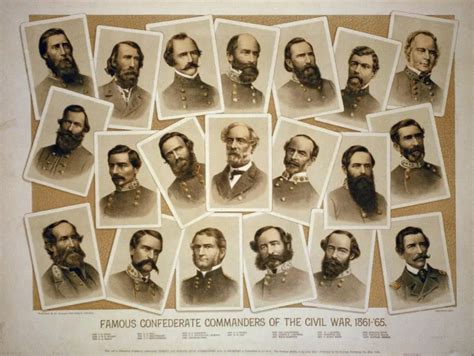 Confederate Generals Of The American Civil War
