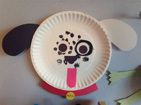 Dalmatian Paper Plate Craft Dog Craft Preschool Craft Preschool