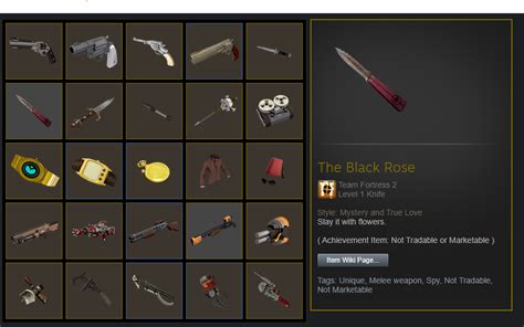 Trading The Black Rose Team Fortress 2 Scraptf Forums