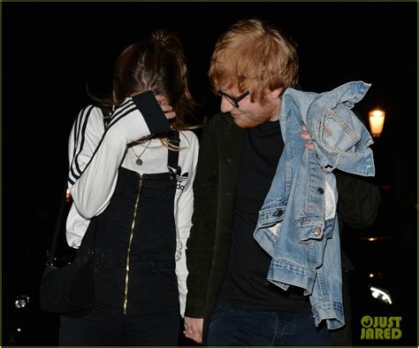Photo Ed Sheeran Steps Out With Longtime Girlfriend Cherry Seaborn