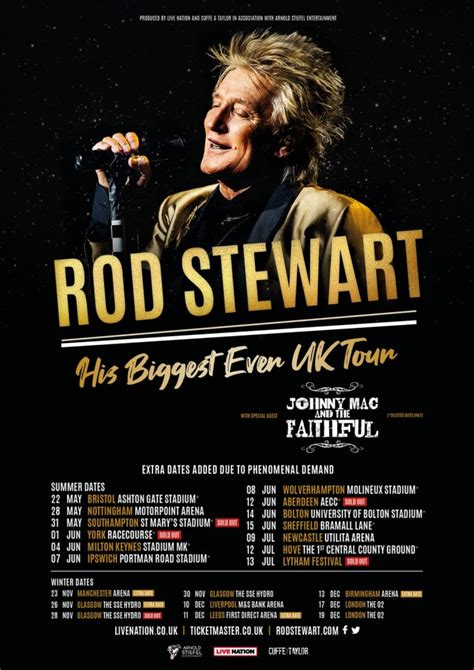 Rod Stewart Announces 2019 Uk Tour Rock Your Lyrics