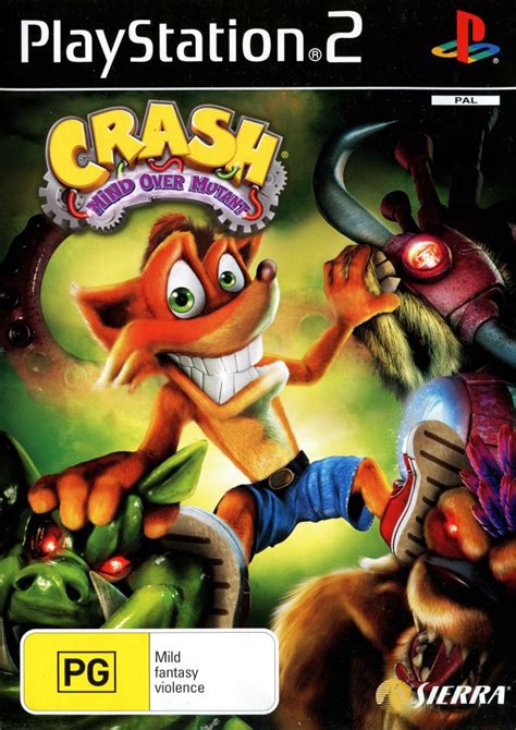 Crash: Mind over Mutant (2008) PlayStation 2 box cover art - MobyGames