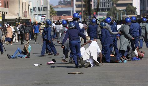 Harare Quiet As Police Dampen Zimbabwe Opposition Protest
