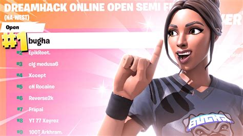 For assistance and contact with the tournament admins, please use this discord link: 1st Place 🏆 in the DreamHack SEMI-FINALS on WEST | Bugha ...
