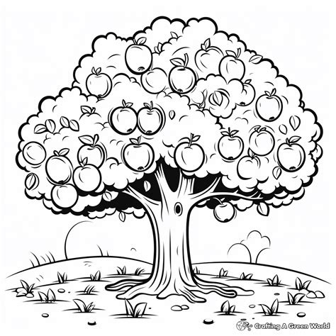 Apple Coloring Pages - Free & Printable!