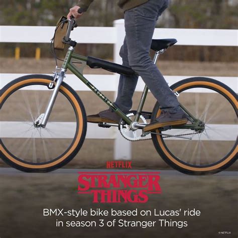 Netflix Stranger Things Lucas BMX Bike 24 Inch Wheels Single Speed
