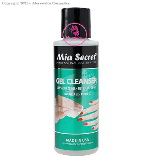 811901013408 Mia Secret Gel Cleanser 4 Oz Gc 04