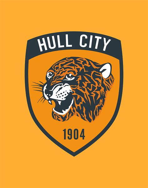 Hull City Afc Logo Digital Art By Red Veles