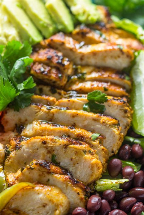 This transforms the chicken into a tasty and healthy meal that is sure to be a hit. All Purpose Cilantro Lime Chicken | Gimme Delicious